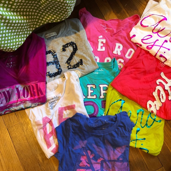 Aeropostale Other - Aeropostale and A&F t-shirt bundle! ♡